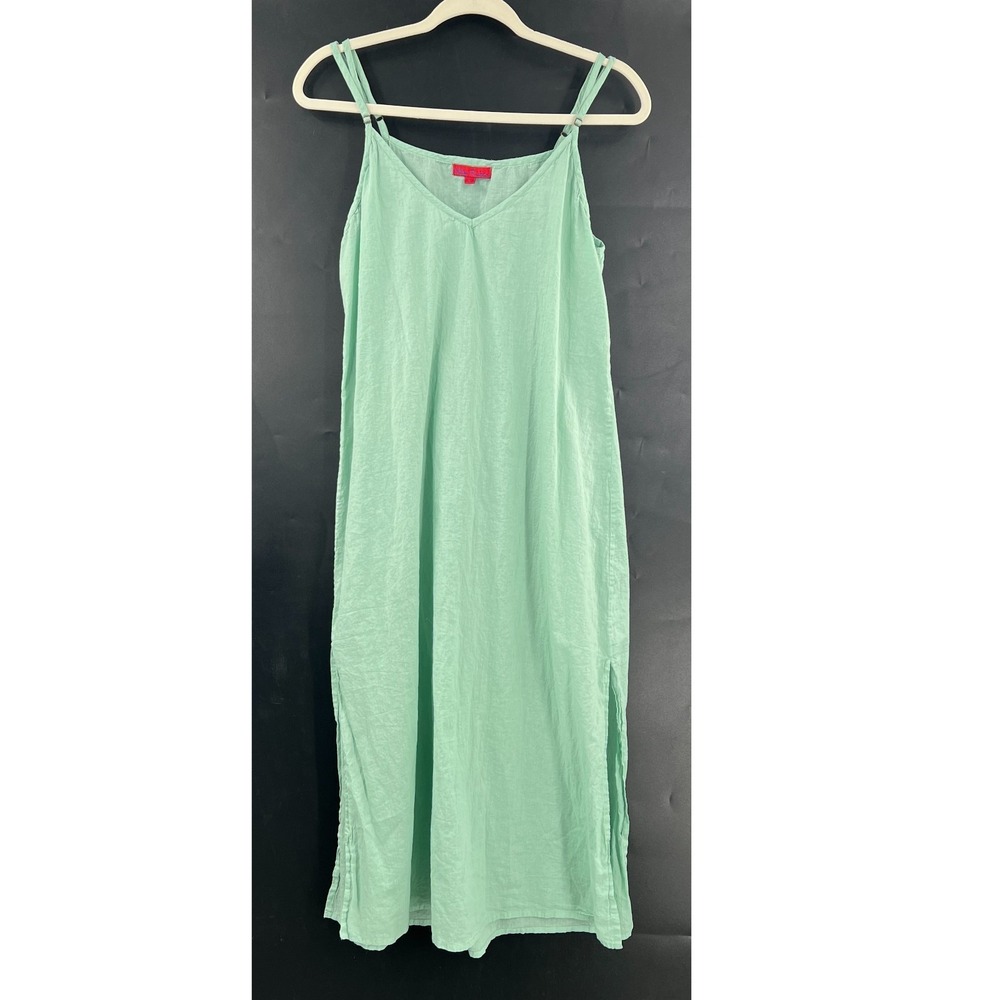 Nila Rubia oversized nap slip dress mint green lightweight cotton cotton M